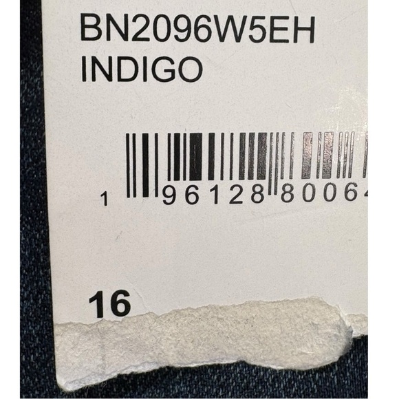 Democracy Ab Technology Ankle Length Step Hem Stretch Denim Jeans Size 16 - Picture 9 of 9